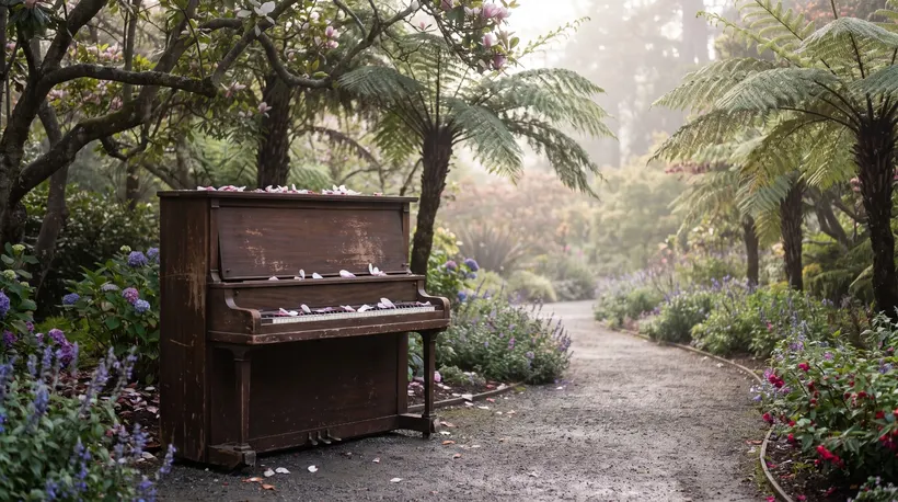 Flower Piano’s 12 Pianos and the Homes a Short Walk Away