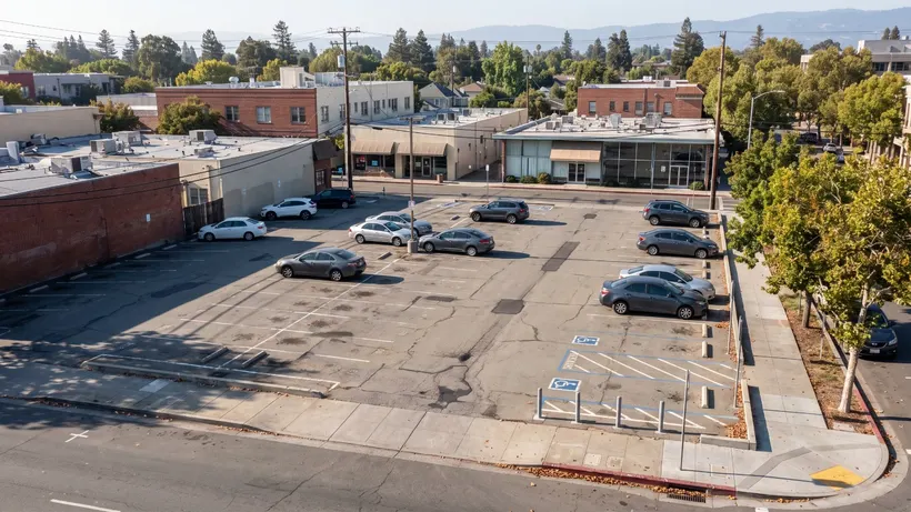 Palo Alto Downtown Garage: 265 Stalls Where 112 Homes Fit