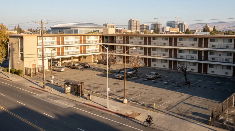 Arena Hotel San Jose: Developer Pick and Parking Lot Homes